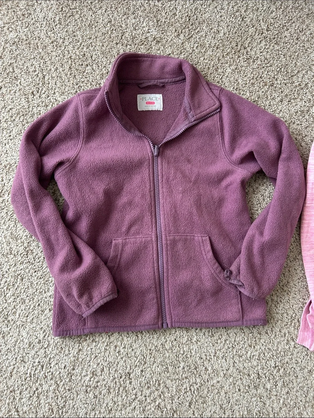 Girls jacket and hoodie